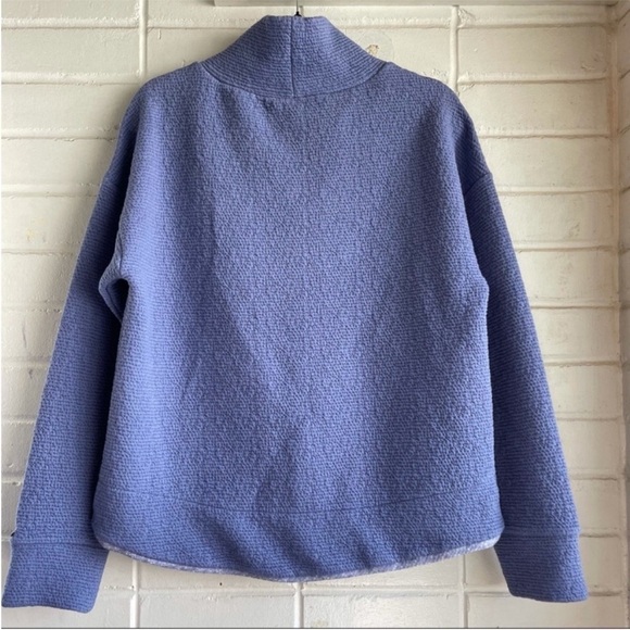 CALIA By Carrie Underwood Periwinkle Cloud Funnel Pullover S EUC - Picture 6 of 9